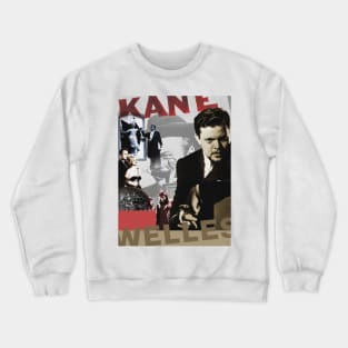 Orson Welles Collage Portrait Crewneck Sweatshirt